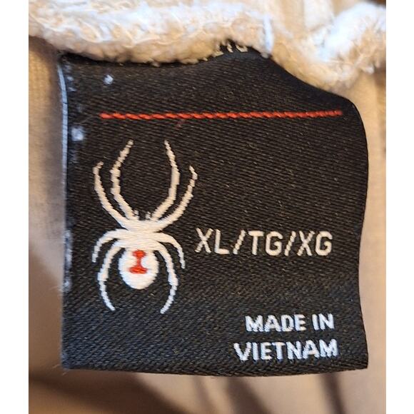 Spyder Women XL Ivory Ecru Velour Athleisure High Waist Jogger Sweatpants - Picture 5 of 7